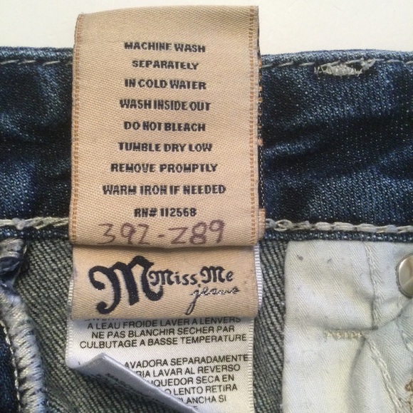 Miss me Irene Boot Cut Denim Jeans Size 28 - Picture 7 of 14